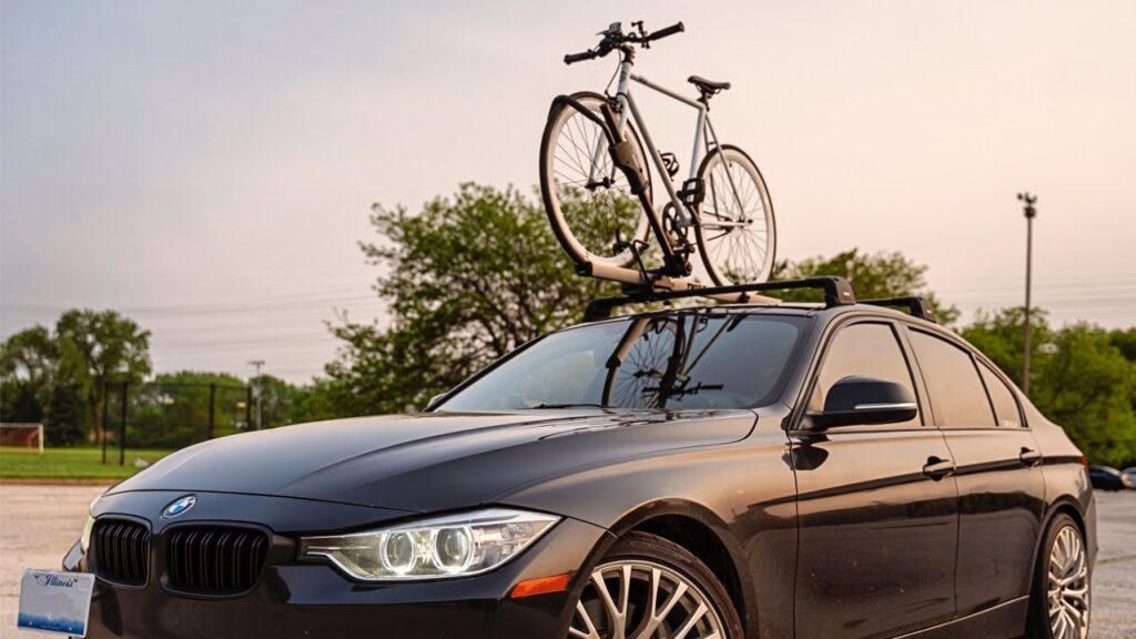 f30 carrying bike on top of roof rack