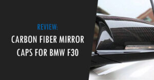 bmw f30 carbon fiber mirror caps