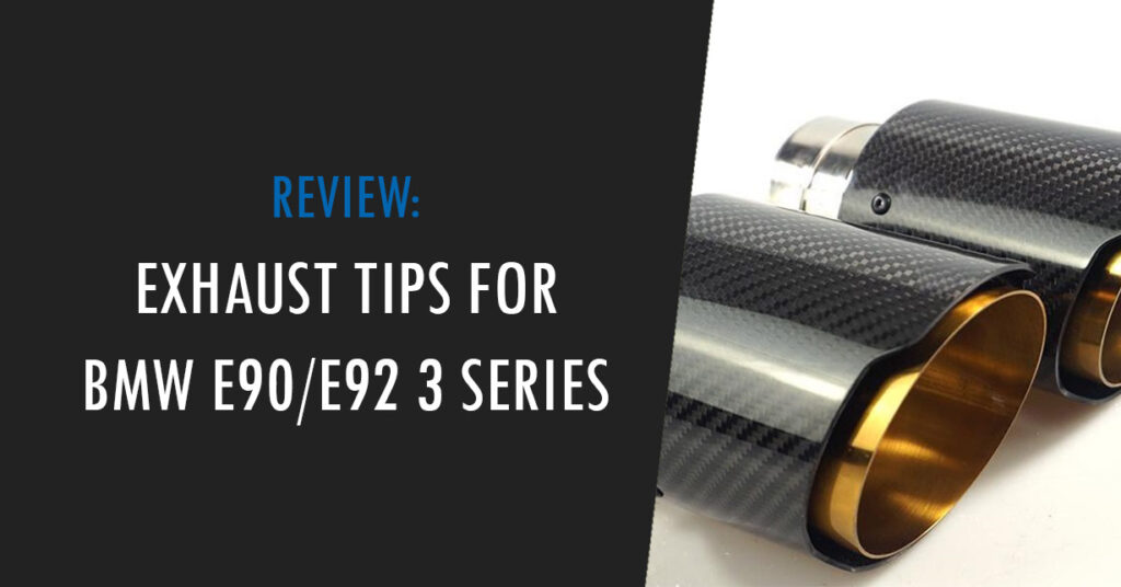 BMW E90 3 Series Exhaust Tips for 328i, 325i & 330i - Bimmerly - BMW ...