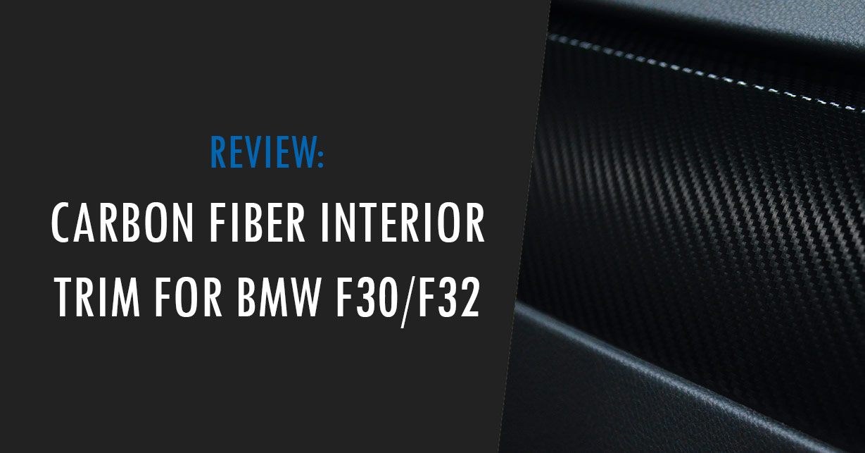 bmw f30 carbon fiber interior trim