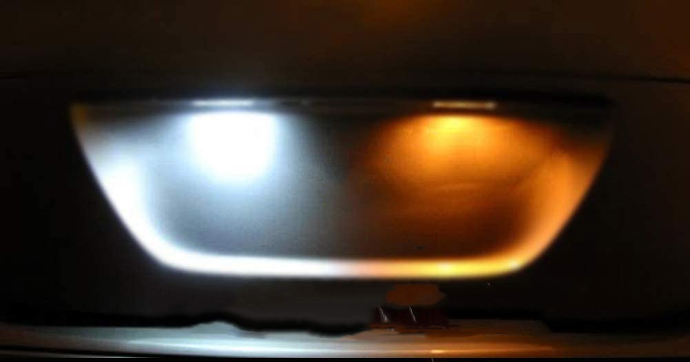 license plate lights led vs halogen