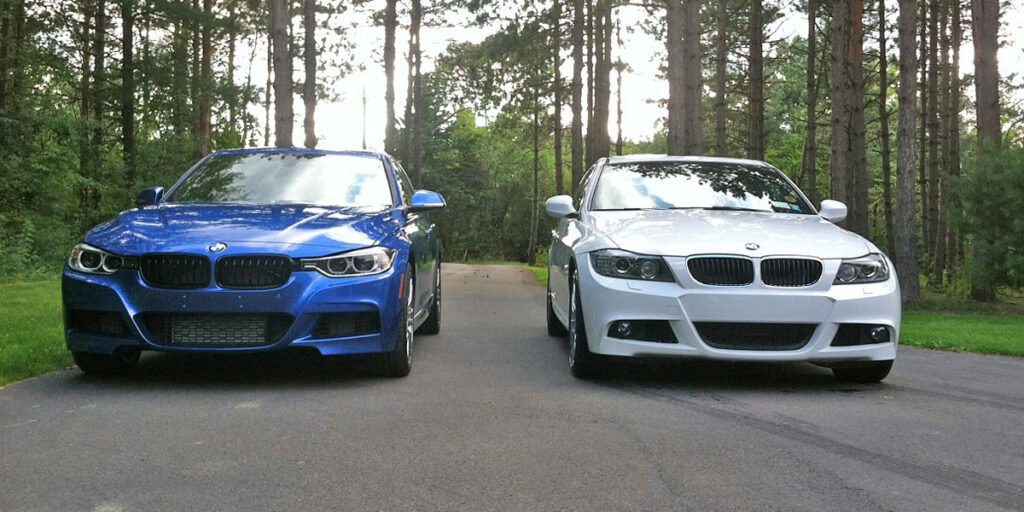 F30 335i M-Sport and E90 335i M-Sport