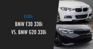 f30 330i vs g20 330i