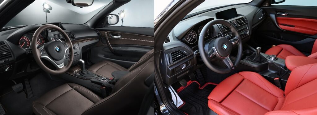 e82 135i and f22 m235i interior