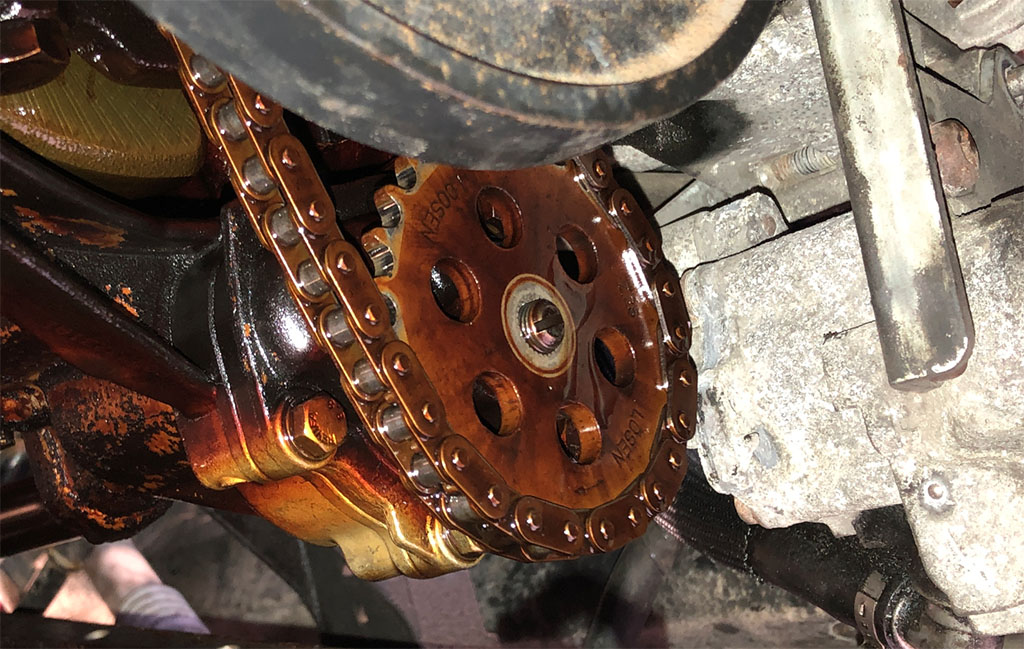 bmw m54 with oil pump nut issue